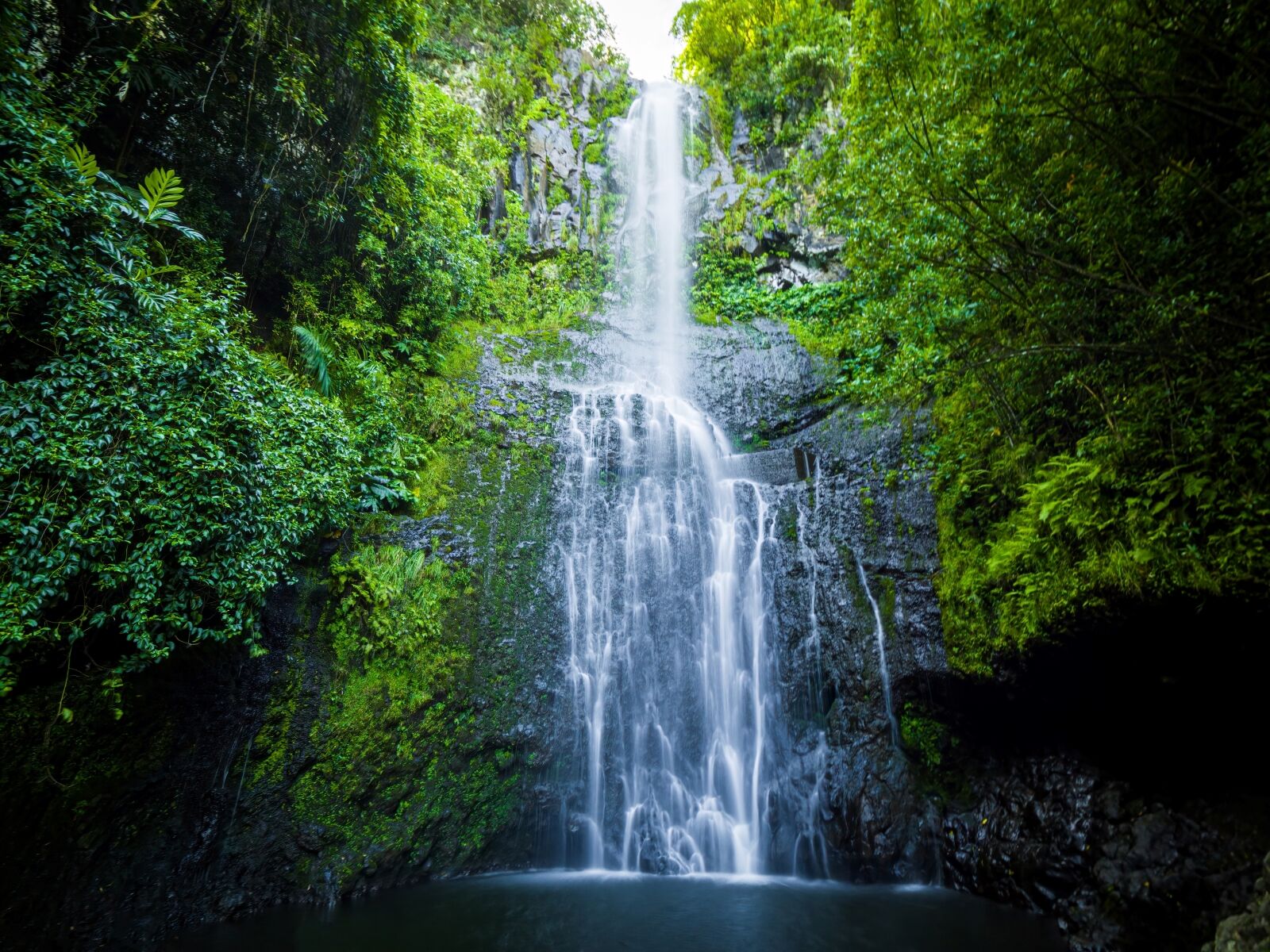 Wailua Falls in Kauai.