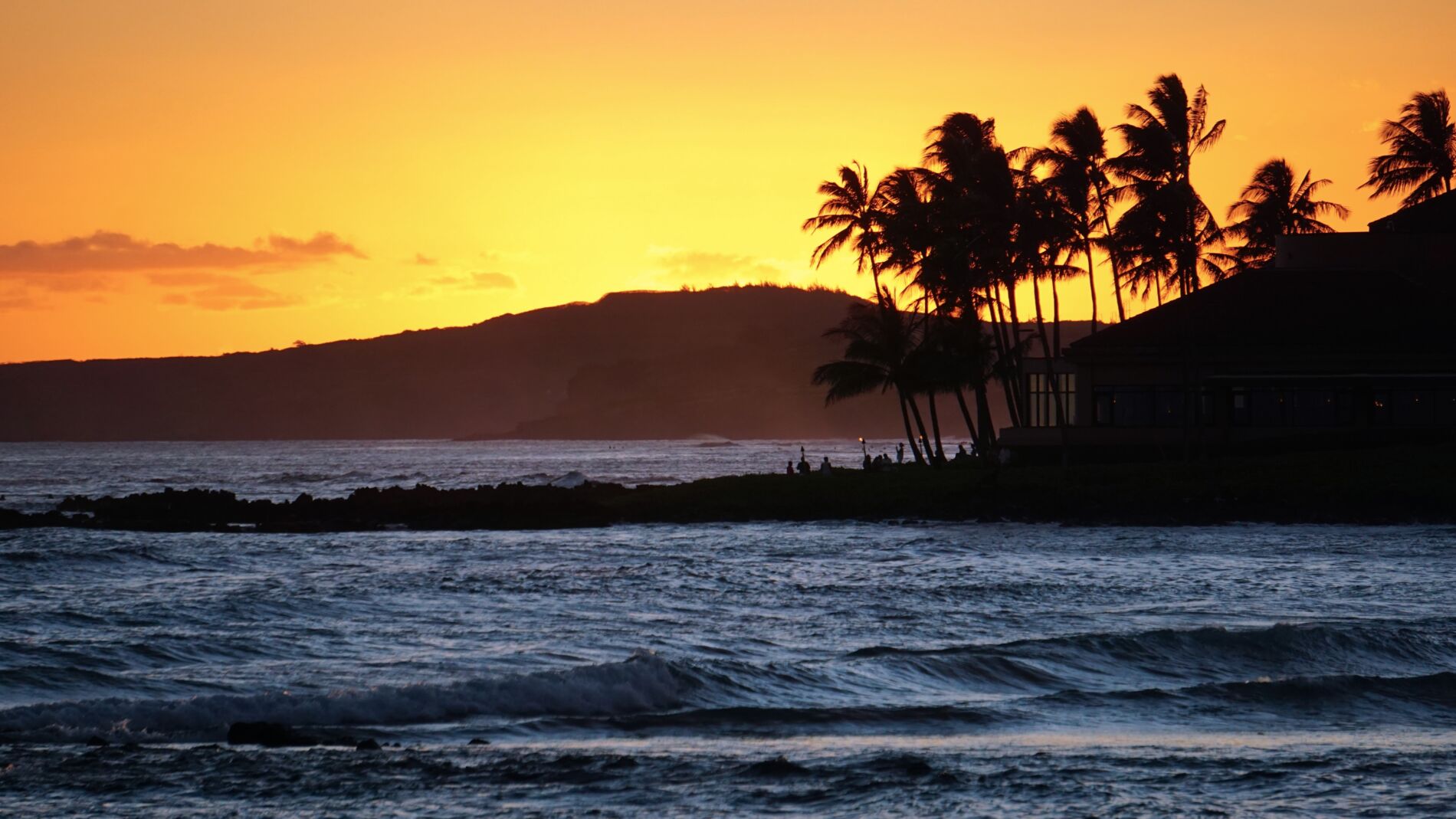 south shore kauai sunset
